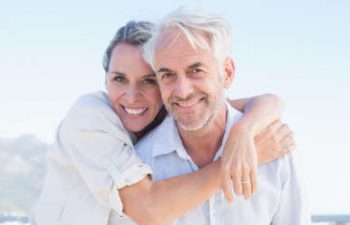 older couple smiling