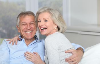 older couple smiling